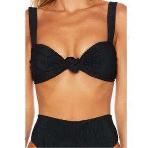 Beach Riot Sophia knot front bikini Top